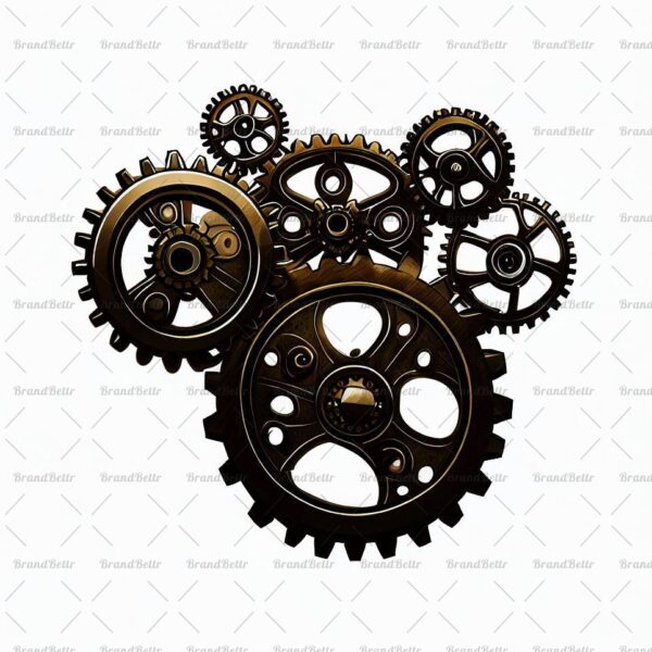 Steampunk Zahnräder